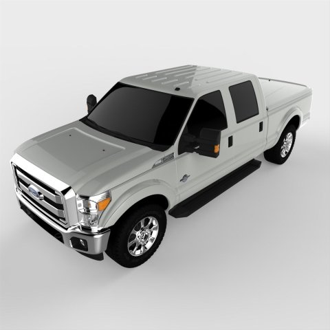UnderCover 10-16 Ford F-250/F-350 6.8ft Lux Bed Cover - Ingot Silver
