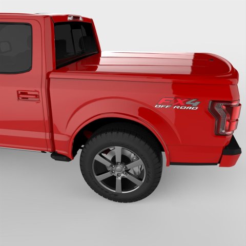 UnderCover 15-18 Ford F-150 5.5ft Lux Bed Cover - Race Red