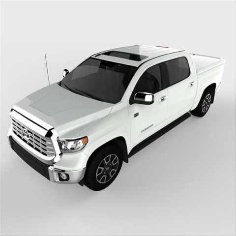 UnderCover 14-20 Toyota Tundra 5.5ft Lux Bed Cover - Super White