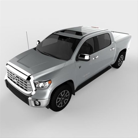 UnderCover 14-20 Toyota Tundra 5.5ft Lux Bed Cover - Silver Sky