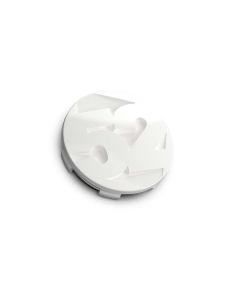 fifteen52 65mm Snap In Center Cap Single for Rally Sport/MX/SV Wheels - Rally White (Gloss White)