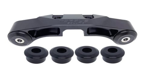 Torque Solution 08+ Subaru WRX/STI Solid Billet Rear Differential Brace - Black