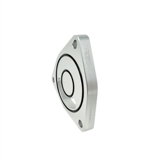 Torque Solution V2 Blow Off BOV Sound Plate (Silver) - Multiple Applications
