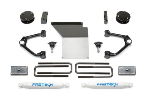 Fabtech 14-18 GM K1500 Denali 6in Coilover Spacer Kit w/Magneride