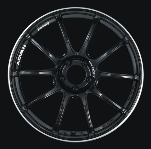 Advan RZII 19x9.0 +53 5x120 Racing Gloss Black Wheel