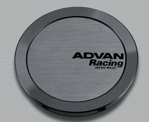 Advan 73mm Full Flat Center Cap - Hyper Black