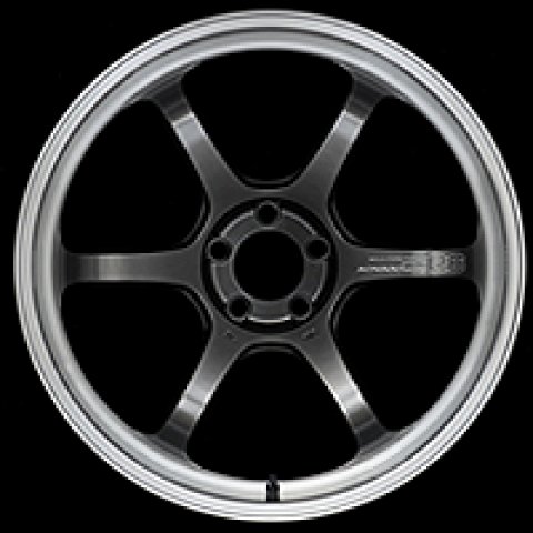 Advan R6 20x8.5 +38mm 5x114.3 Machining and Racing Hyper Black Wheel
