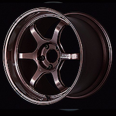 Advan R6 18x8.0 +45 5x114.3 Racing Copper Bronze Wheel