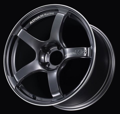 Advan TC4 16x7.5 +40 4x100 Racing Gunmetallic and Ring Wheel