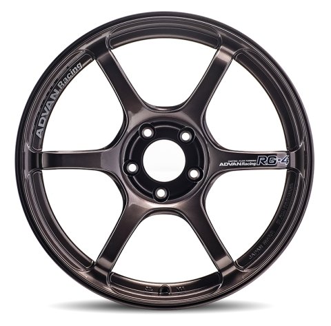 Advan RG-4 18x8.5 +44 5x114.3 Racing Copper Bronze Wheel