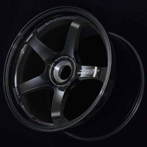 Advan GT for Porsche 18x9 / +52 / 5x130 - Racing Titanium Black