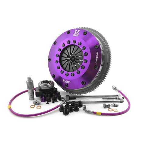 XClutch 1997 Mitsubishi Lancer EVO IV 2.0L 8in Twin Solid Ceramic Clutch Kit