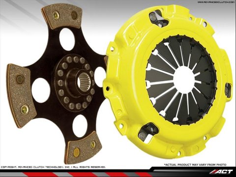 ACT 2003 Dodge Neon XT/Race Rigid 4 Pad Clutch Kit