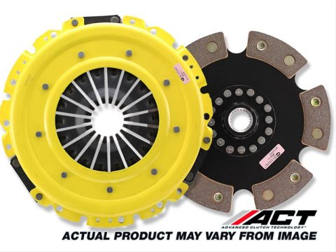 ACT 1992 Honda Civic HD/Race Rigid 6 Pad Clutch Kit