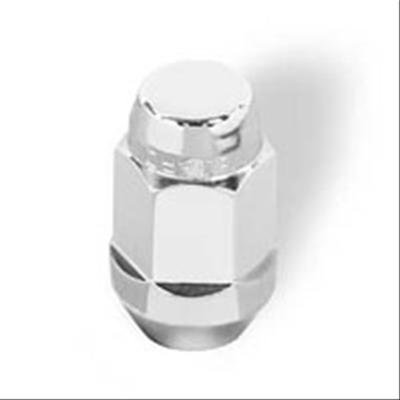 McGard Hex Lug Nut (Cone Seat Bulge Style) 7/16-20 / 3/4 Hex / 1.45in. Length (Box of 100) - Chrome