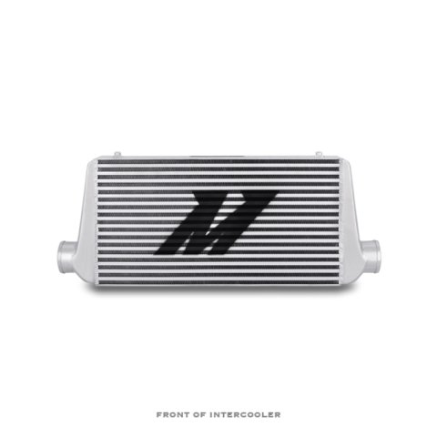 Mishimoto Universal Silver R Line Intercooler Overall Size: 31x12x4 Core Size: 24x12x4 Inlet /Outlet