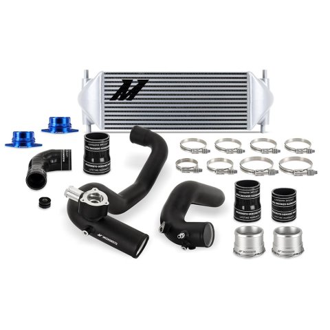 Mishimoto 2021+ Ford Bronco 2.3L Intercooler Kit - Black Pipes/Black Core