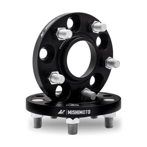Mishimoto Wheel Spacers - 5x120 - 67.1 - 35 - M14 - Black