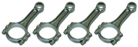 Eagle Chevrolet Small Block 5140 I-Beam Connecting Rod 6.250in w/ 3/8in ARP 8740 (Set of 8)