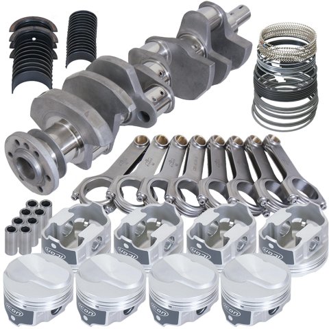 Eagle Chevy 454 4.000in Crank 6.135in H-Beam 18.3cc Dome 4.350in Pistons Rotating Assembly