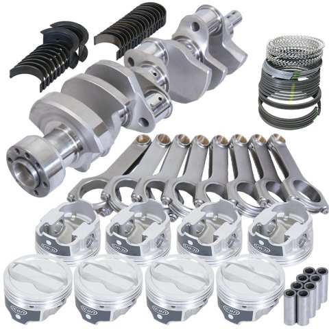 Eagle Chevy LT1 350 1Pc 3.750in Crank 6.000in H-Beam -18cc 4.060in Pistons Rotating Assembly