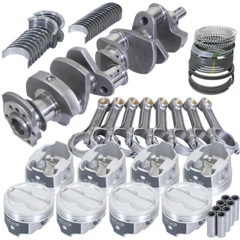 Eagle Chevy 350 3.750in Crank 5.700in I-Beam Rods -18cc 4.060in Pistons Rotating Assembly