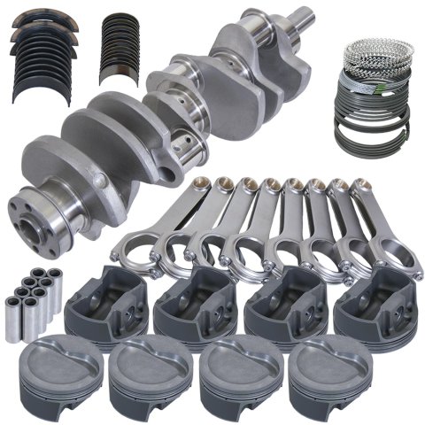 Eagle Ford 351W 4.000in Crank 6.250in H-Beam -20cc Inv Dome 4.040in Pistons Rotating Assembly