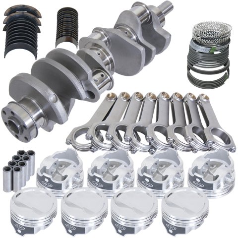 Eagle Ford 351W 4.000in Crank 6.200in H-Beam -15.8cc Inv Dome 4.060in Pistons Rotating Assembly