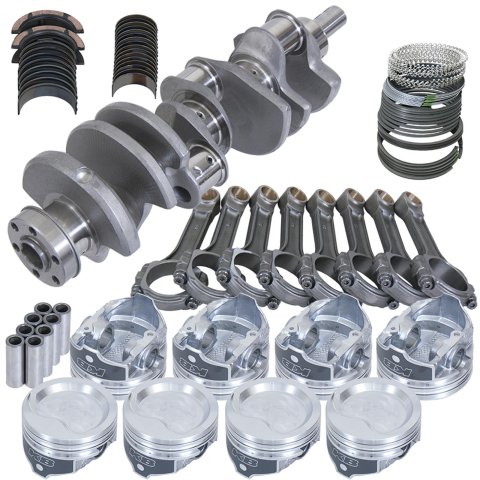 Eagle Ford 351W SVO 4.000in Crank 2.750in Mains 6.200in I-Beam Rod 4.040in Pistons Rotating Assembly