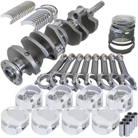 Eagle Ford FE 4.250in Crank 6.700in I-Beam Rods -17cc Inv Dome 4.100in Pistons Rotating Assembly