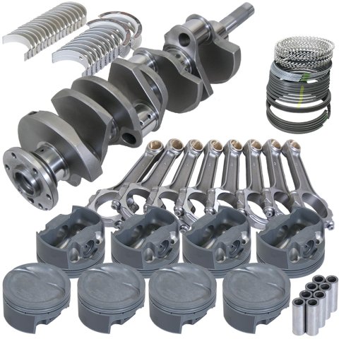 Eagle Ford FE 4.125in Crank 6.700in I-Beam Rods -26cc Inv Dome 4.090in Pistons Rotating Assembly