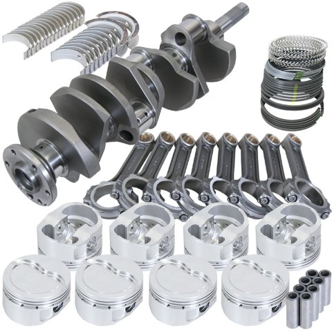 Eagle Ford FE 4.125in Crank 6.700in I-Beam Rods Forged 4032 -14cc 4.175in Pistons Rotating Assembly
