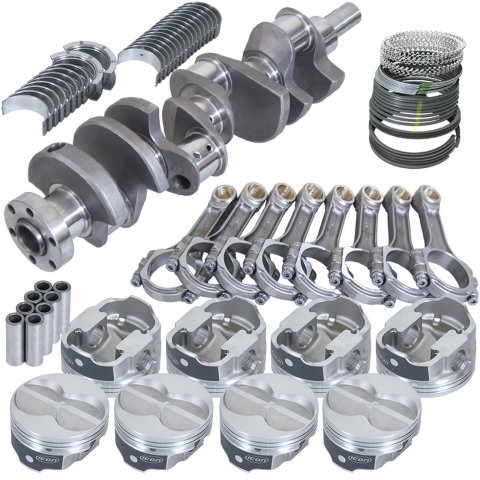 Eagle Ford 289/302 3.400in Crank 5.400in I-Beam Rod -11cc Flat Top 4.060in Pistons Rotating Assembly