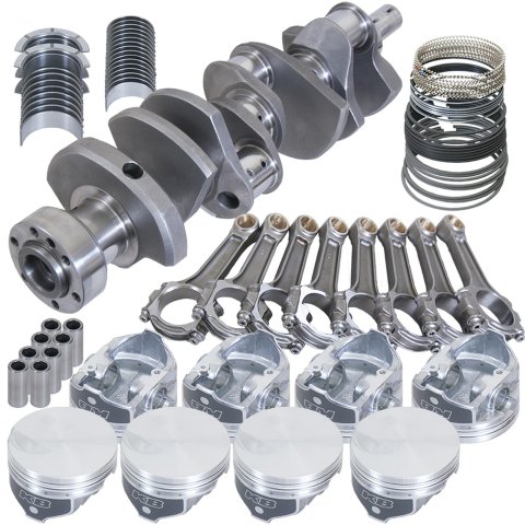 Eagle Chevy 454 1Pc 4.250in Crank 6.385in I-Beam Rod -3cc Flat Top 4.320in Pistons Rotating Assembly