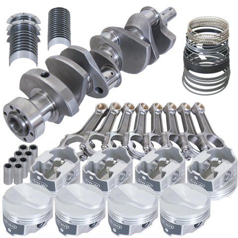 Eagle Chevy 454 1Pc 4.000in Crank 6.135in I-Beam Rods 18.3cc 4.280in Pistons Rotating Assembly