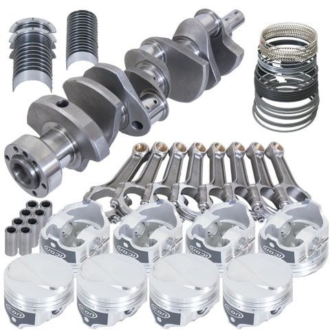 Eagle Chevy 454 1Pc 4.000in Crank 6.135in I-Beam Rods 18cc Dome 4.250in Pistons Rotating Assembly
