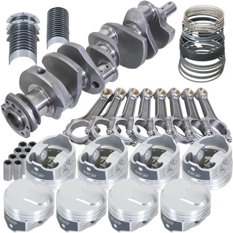 Eagle Chevy 454 4.000in Crank 6.135in I-Beam Rods 43cc Dome 4.350in Pistons Rotating Assembly