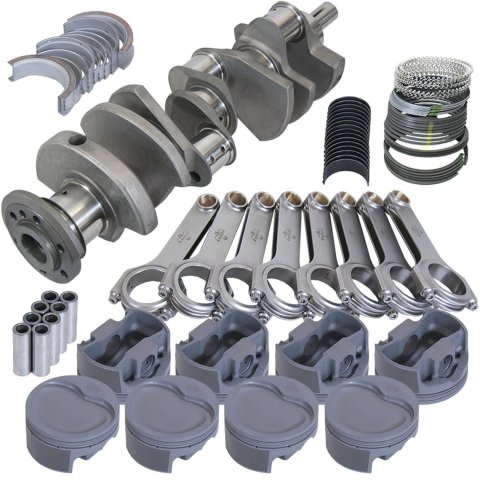 Eagle Pontiac 400 4.250in Crank 6.800in I-Beam Rods -22cc 4.185in Pistons Rotating Assembly