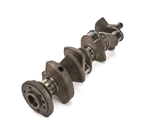 Eagle Chevrolet 350 2Pc (Lightening Holes in No. 1 & No. 4) IMCA Legal Forged 4140 Steel Crankshaft