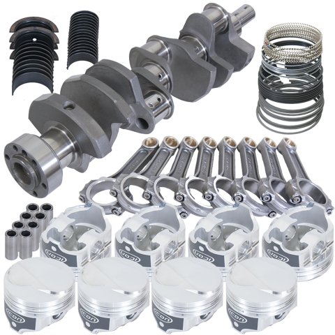 Eagle Chevy 454 1Pc 4.000in Crank 6.135in I-Beam Rods 18cc Dome 4.250in Pistons Rotating Assembly