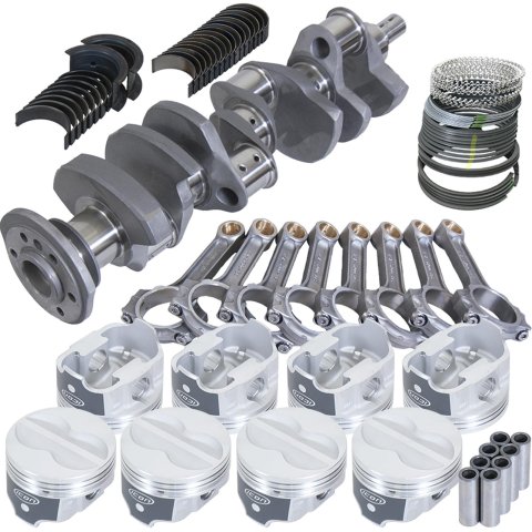 Eagle Chevy 350 3.750in Crank 5.700in I-Beam Rods -10cc 4.040in Pistons Rotating Assembly