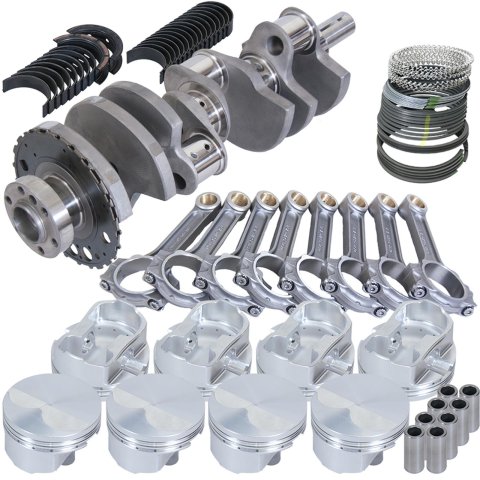 Eagle Chevy LS2 4.000in Crank 24 Tth Reluctor 6.125in I-Beam Rods 4.005in Pistons Rotating Assembly