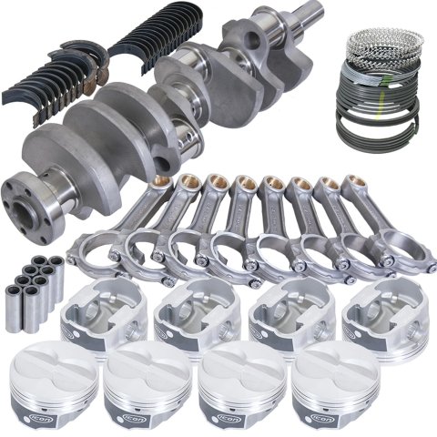 Eagle Ford 289/302 3.250in Crank 5.400in I-Beam Rod -11cc Flat Top 4.060in Pistons Rotating Assembly