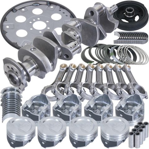 Eagle Chevy 350 3.750in Crank 5.700in I-Beam Rods -18cc 4.030in Pistons Balanced Assembly