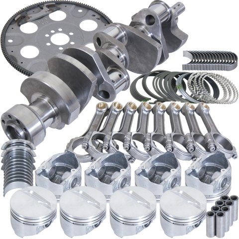 Eagle Chevy LT1350 1Pc 3.750in Crank 5.700in I-Beam Rods 4.060in Pistons 153 Tooth FP Blncd Assembly