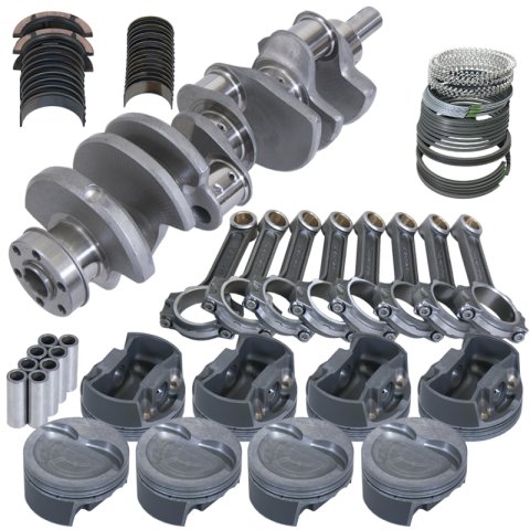 Eagle Ford 351W 4.170in Crank 2.750in Mains 6.250in I-Beam Rods 4.155in Pistons Balanced Assembly