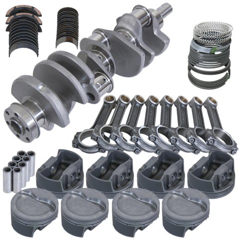 Eagle Ford 351W 4.000in Crank 2.750in Mains 6.250in I-Beam Rods 4.040in Pistons Balanced Assembly