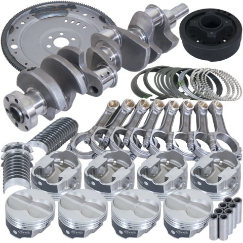 Eagle Ford 302 3.400in Crank 5.400in I-Beam Rods 4.000in Pistons 157 Tooth FP Balanced Assembly
