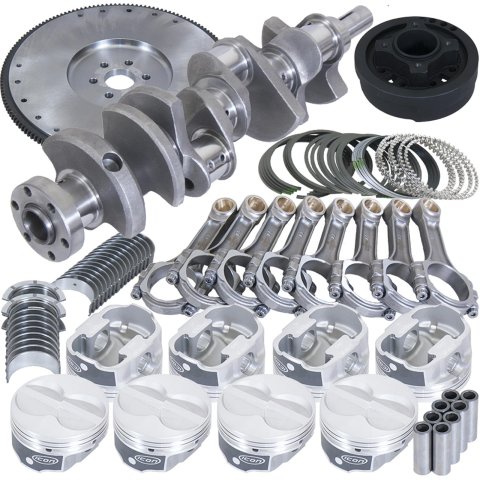 Eagle Ford 302 3.250in Crank 5.400in I-Beam Rods 4.000in Pistons 157 Tooth FW Balanced Assembly
