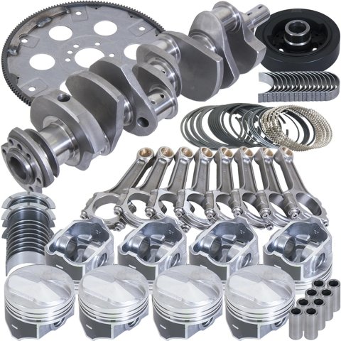 Eagle Chevy 454 4.000in Crank 6.135in I-Beam Rod 22cc 4.310in Pistons 168 Tooth FP Balanced Assembly